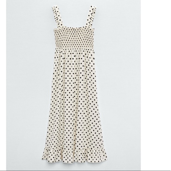 Zara “The JOSEFINE”MIDI/Maxi Linen Blend  Dress - Picture 8 of 11